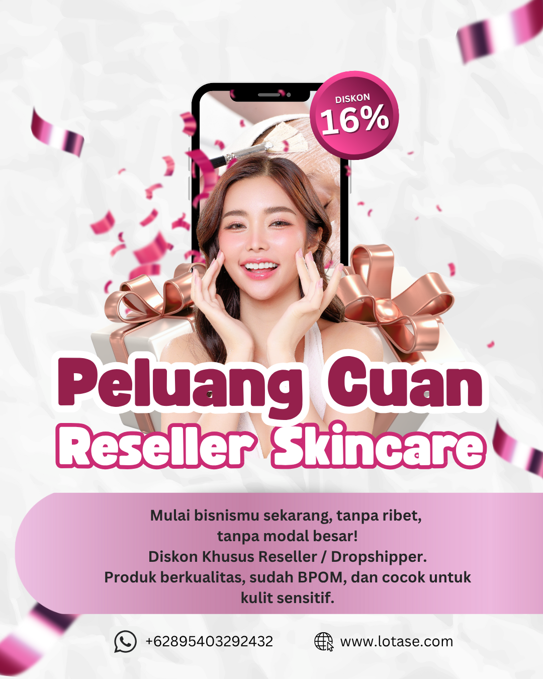 Reseller skincare Reseller kosmetik Agen skincare Agen kosmetik Distributor skincare Distributor kosmetik Peluang bisnis skincare Peluang bisnis kosmetik Jualan skincare Jualan kosmetik Supplier skincare tangan pertama Supplier kosmetik tangan pertama Modal kecil untung besar Bisnis tanpa modal Penghasilan tambahan Usaha sampingan online Jualan online mudah Bisnis rumahan Fleksibel kerja dari rumah Passive income Bisnis sampingan mahasiswa Peluang usaha ibu rumah tangga Reseller dropship Bisnis tanpa stok barang Bimbingan bisnis online
