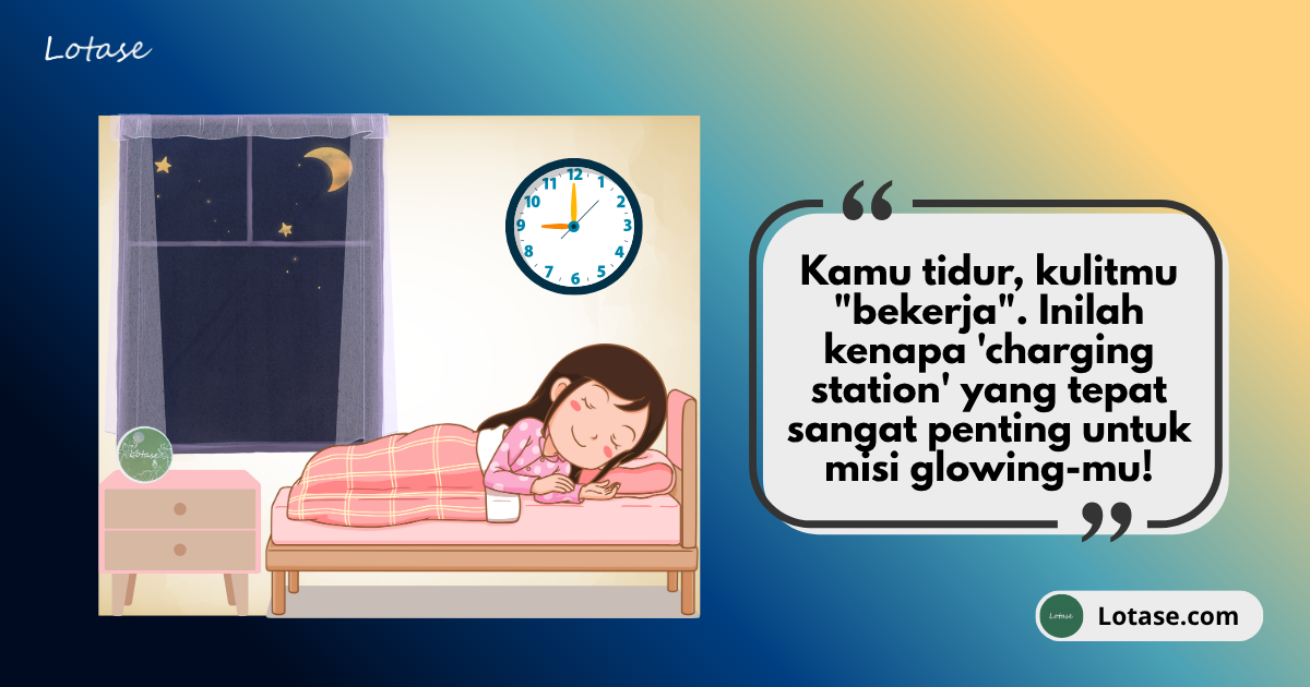Malam Hari Adalah Waktunya ‘Recharge’! Ini Kekuatan Sebenarnya dari Pelembap Malam