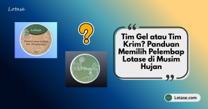 pelembap gel vs krim