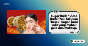 dampak gula pada kulit